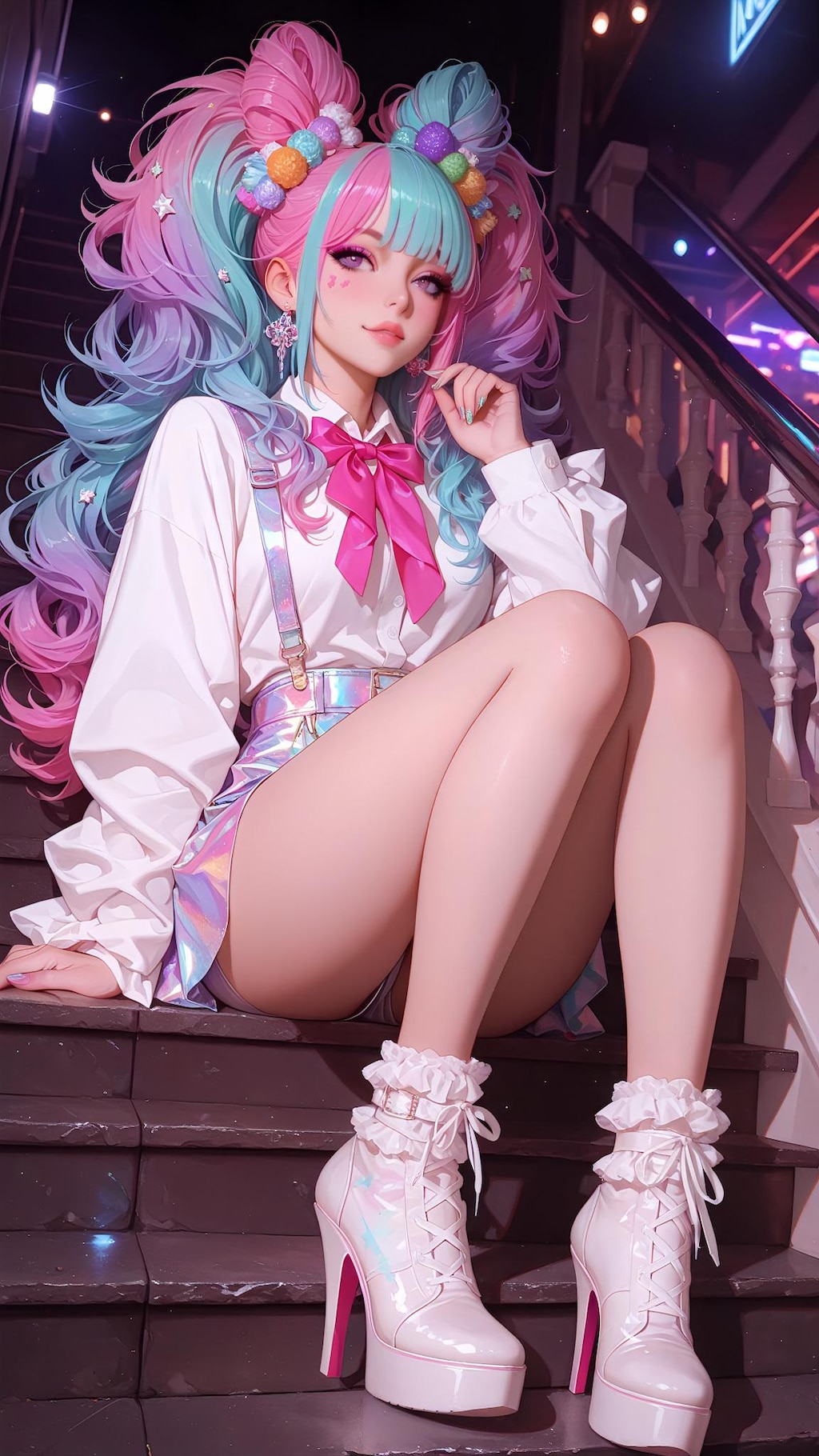 階段の秘密の休息Ⅲ