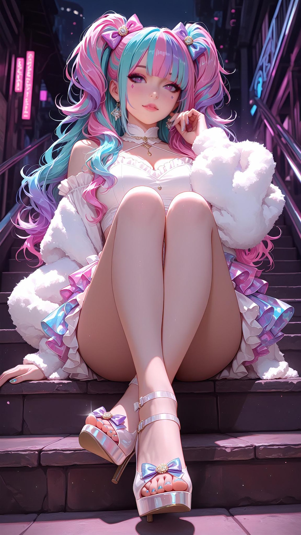 階段の秘密の休息Ⅲ