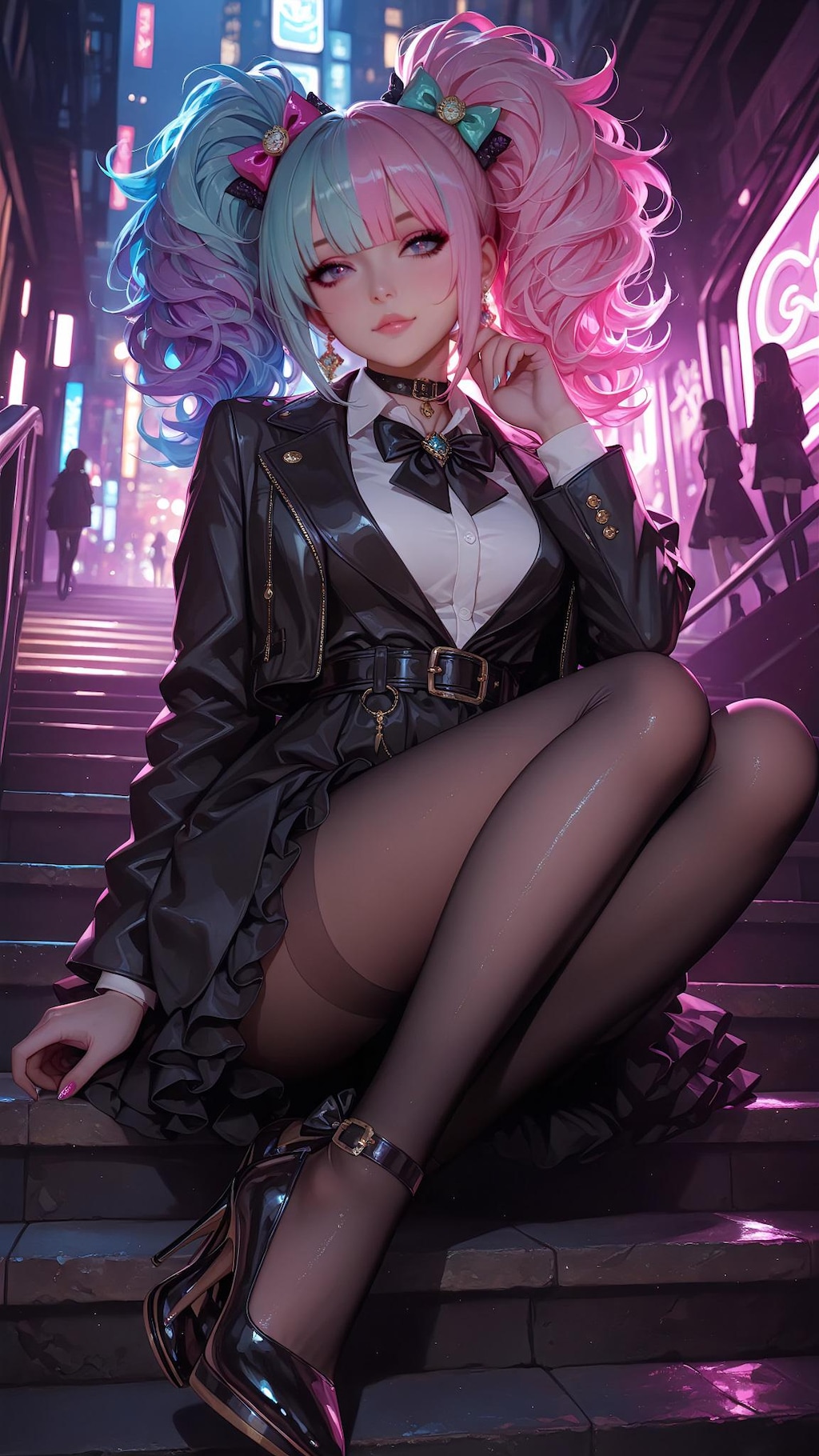 階段の秘密の休息Ⅲ