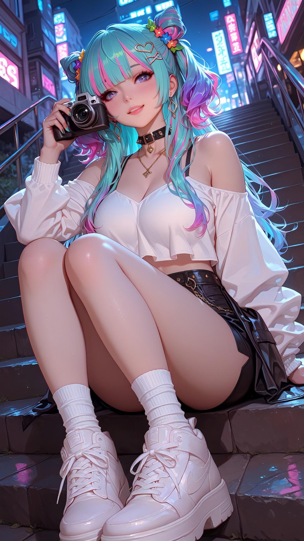 階段の秘密の休息Ⅲ