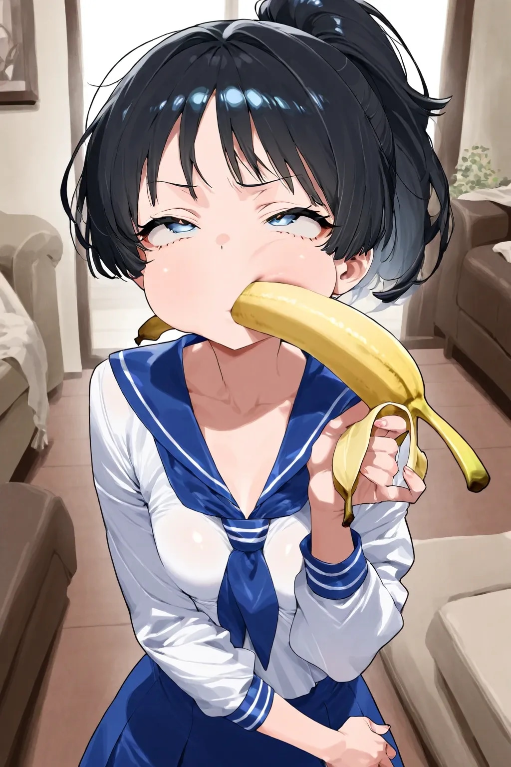 食べるときの癖が強いチハルちゃん