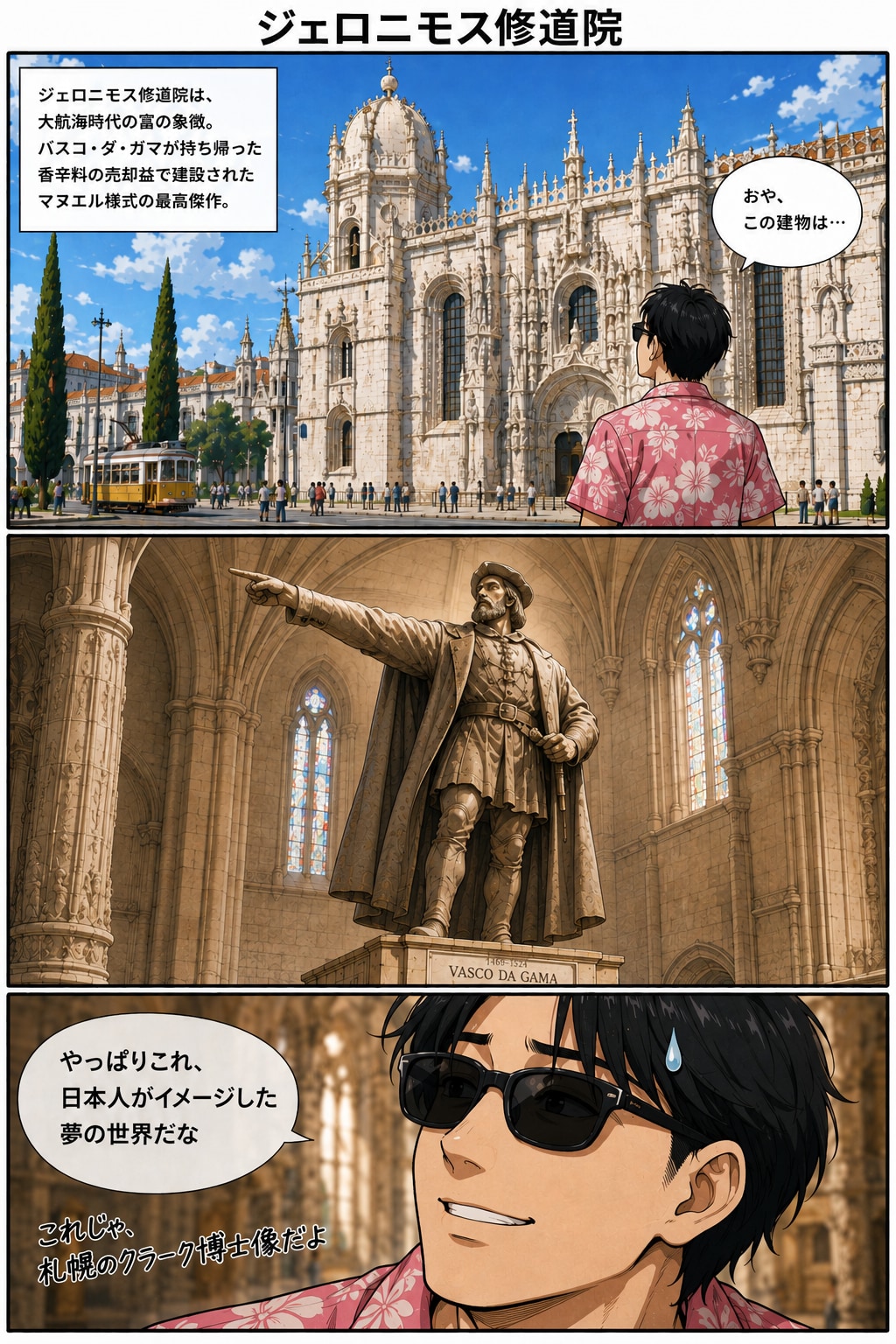 10夜：ジェロニモス修道院