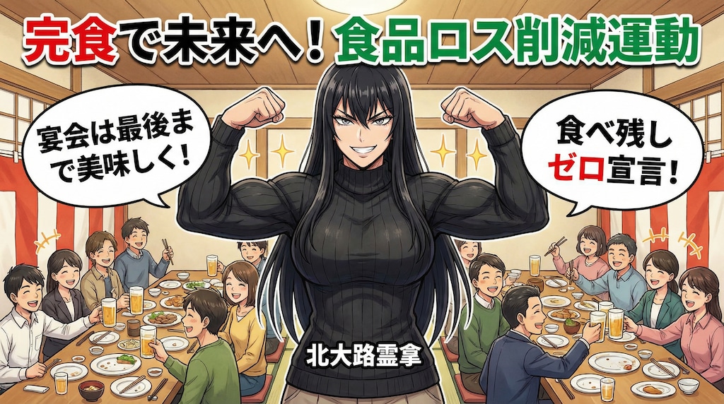 食品ロス削減運動。