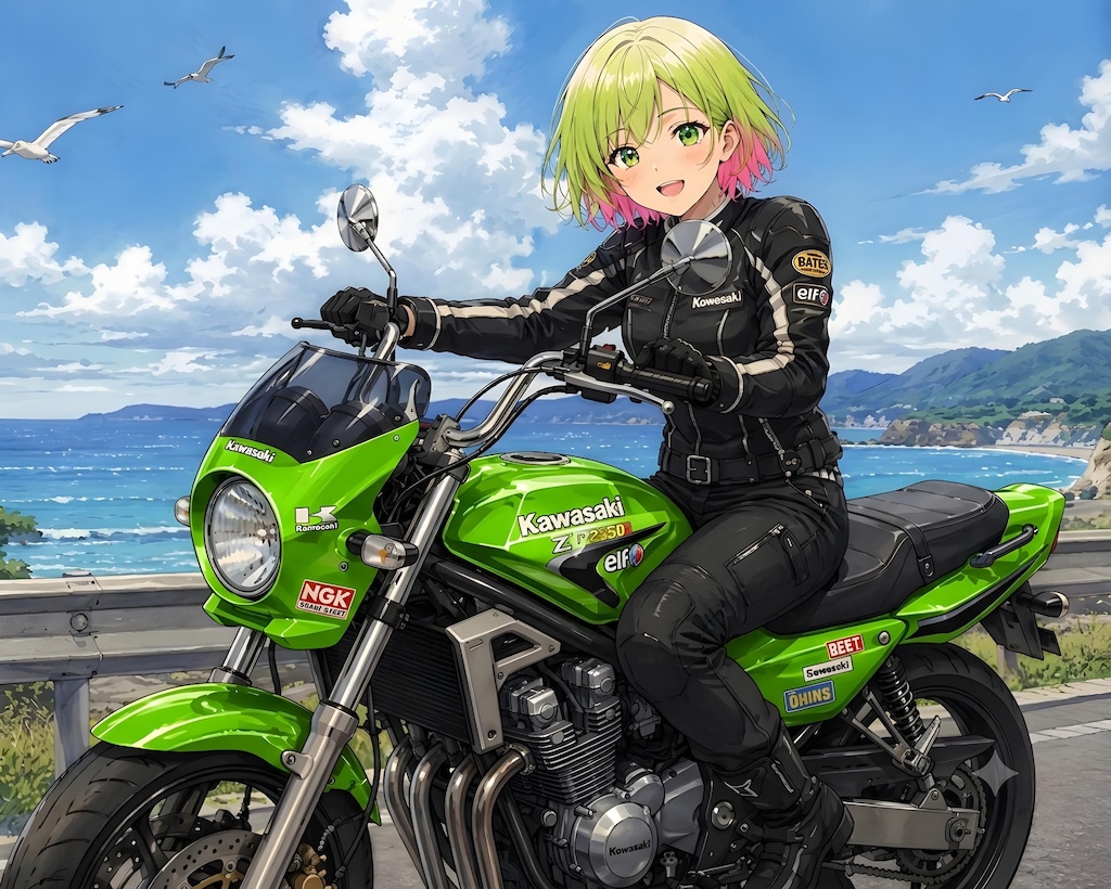 川崎さんと、 KawasakiBALIUS２　２枚目