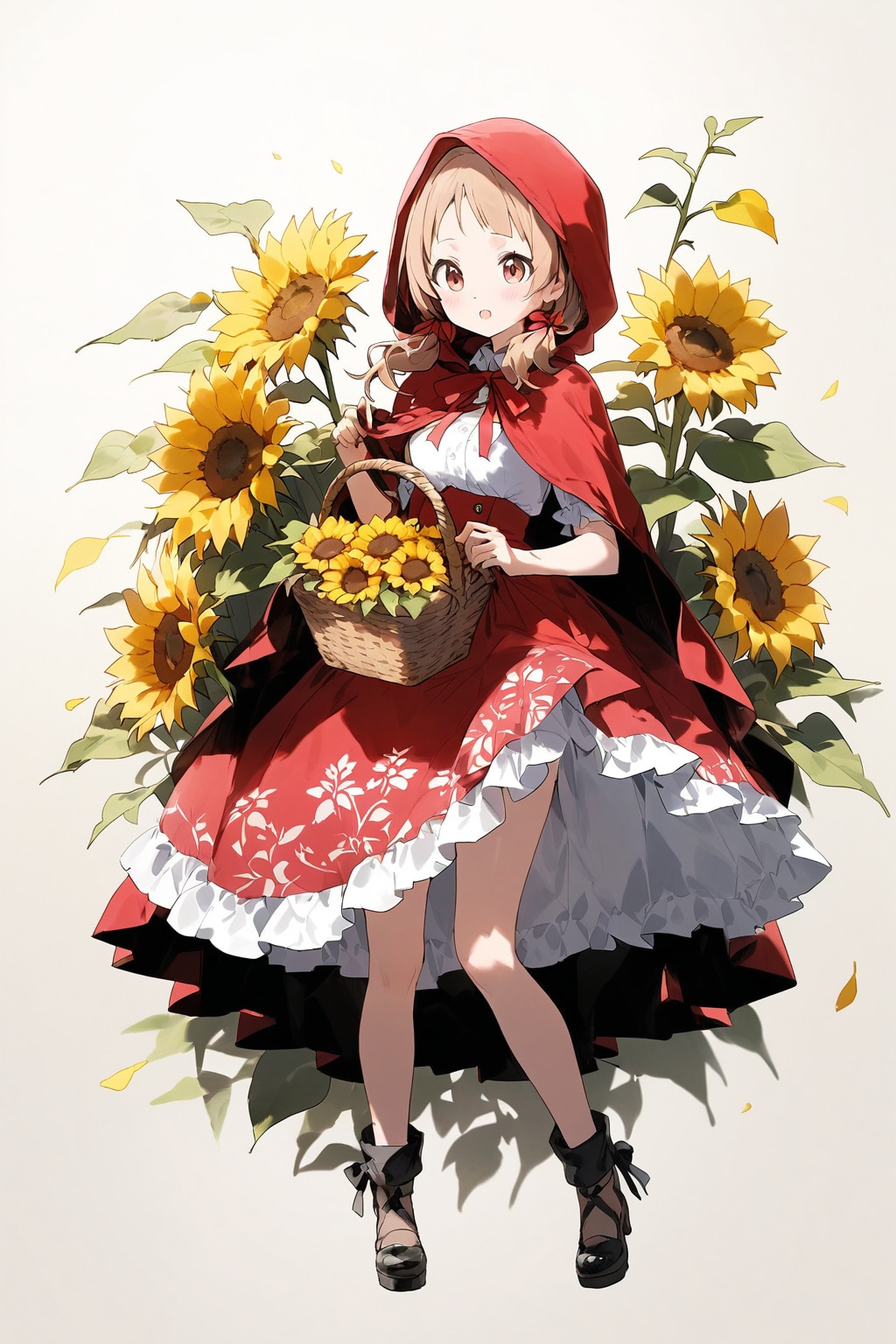 夏の赤ずきんちゃん | の人気AIイラスト・グラビア
