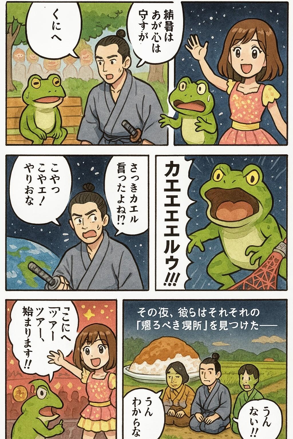 くにへカエルなよ🐸11 カレー編🍛