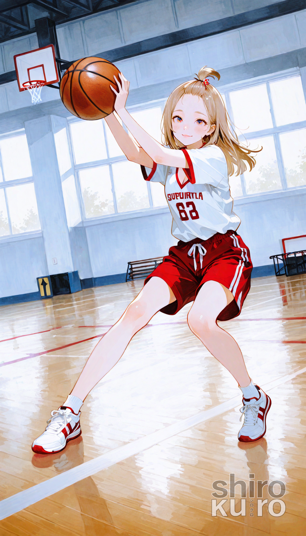 体育館のスニーカー音