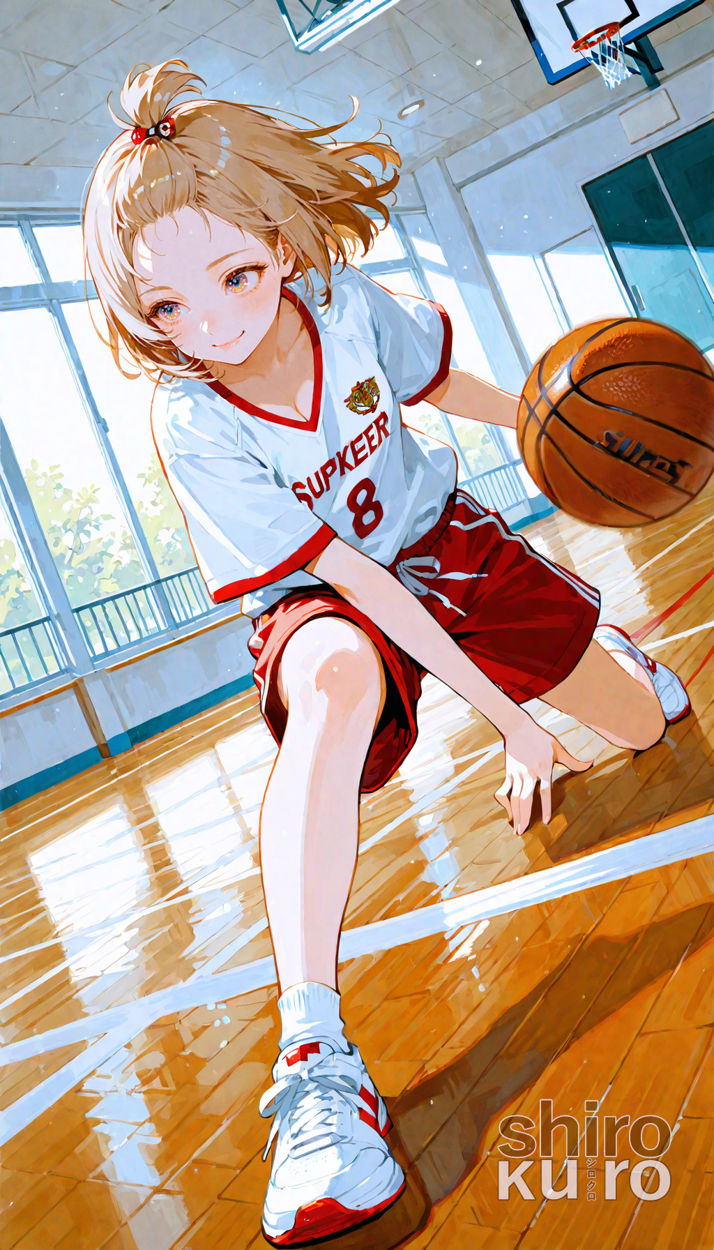 体育館のスニーカー音