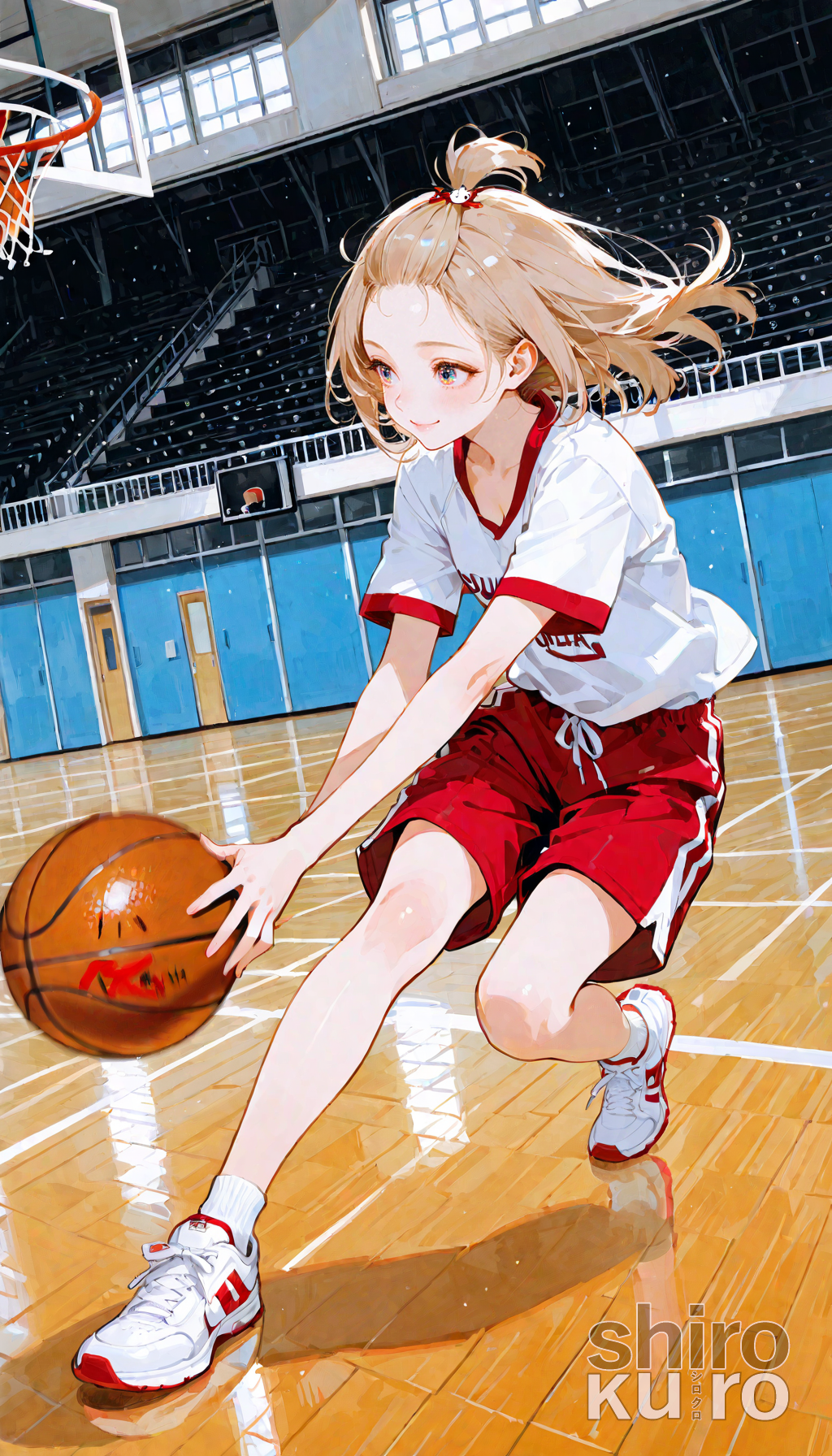 体育館のスニーカー音