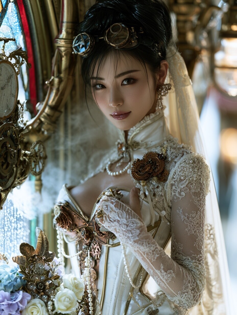 スチームパンク世界の花嫁