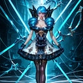 53. Date with Gwen, Frilled dress 3枚目