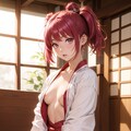 (12作品)巫女(ぽろり)/miko(bare)[high res] 5枚目