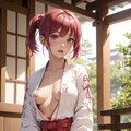 (12作品)巫女(ぽろり)/miko(bare)[high res] 8枚目