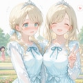 お友達と百合H👧👧 2枚目