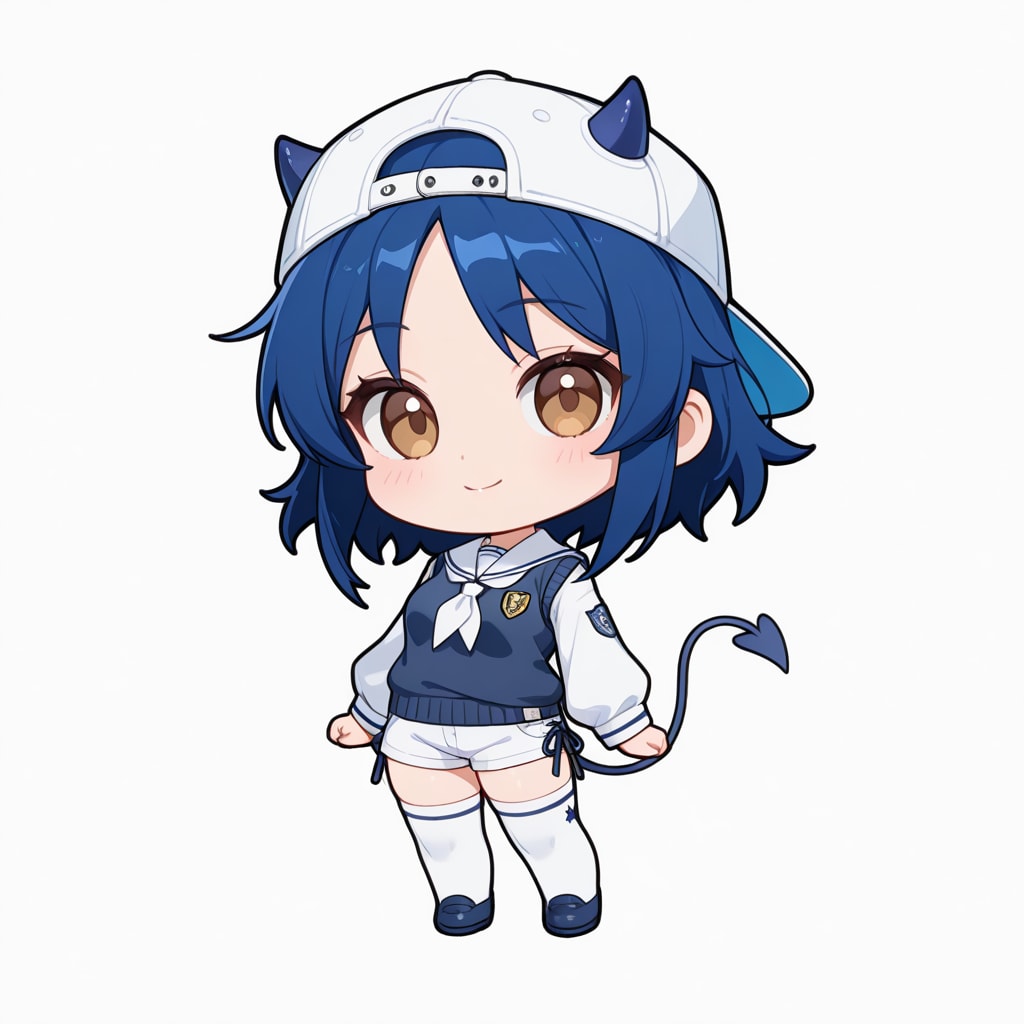 短パン小悪魔ちゃん（ネイビー）