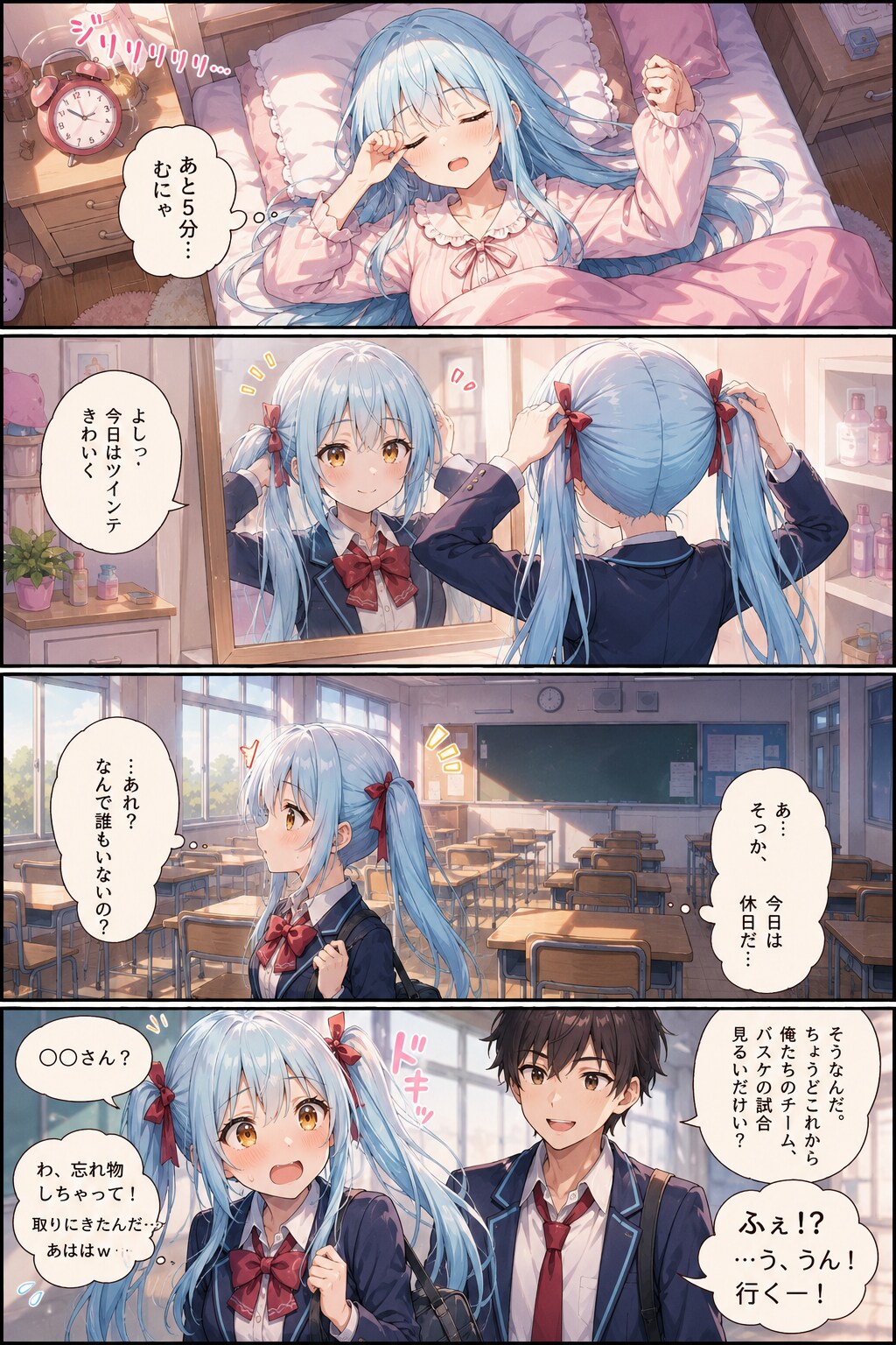 休日と勘違いして