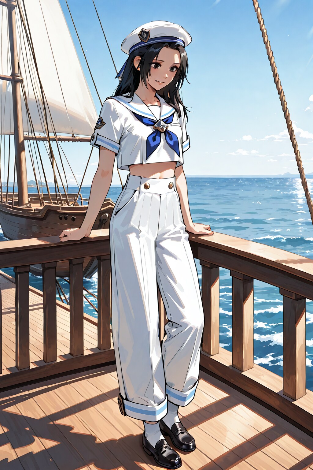 かっこかわいい水兵海原愛海の航海
