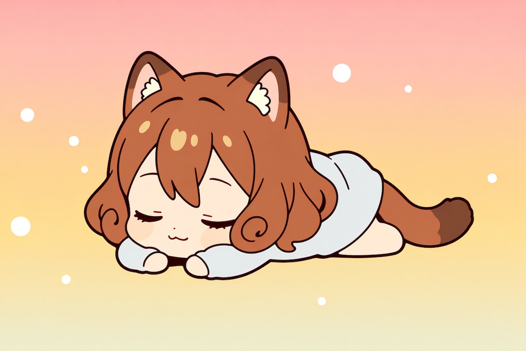 すやすやミミ