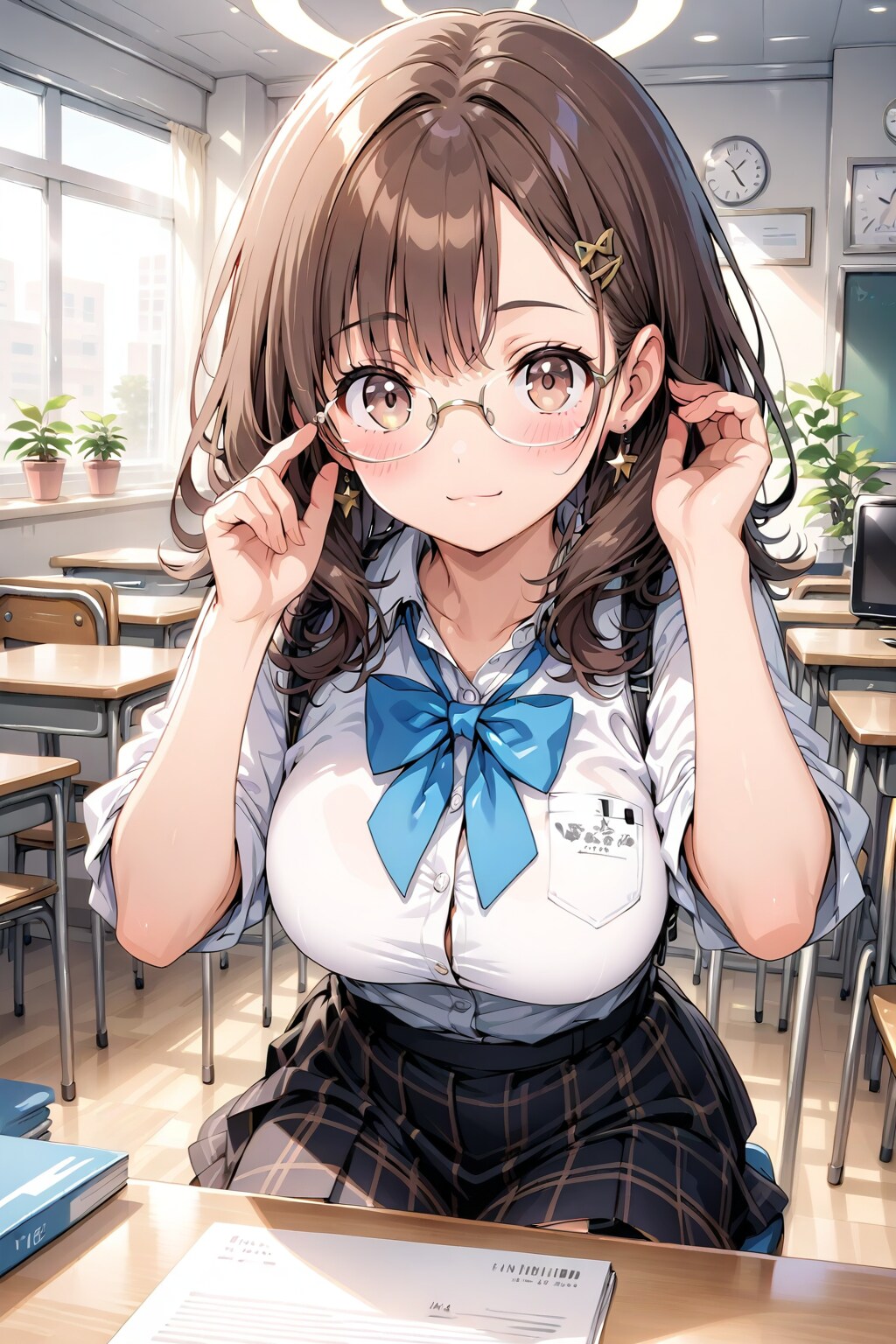 おまかせ眼鏡っ娘260817LARIMAR17 | の人気AIイラスト・グラビア