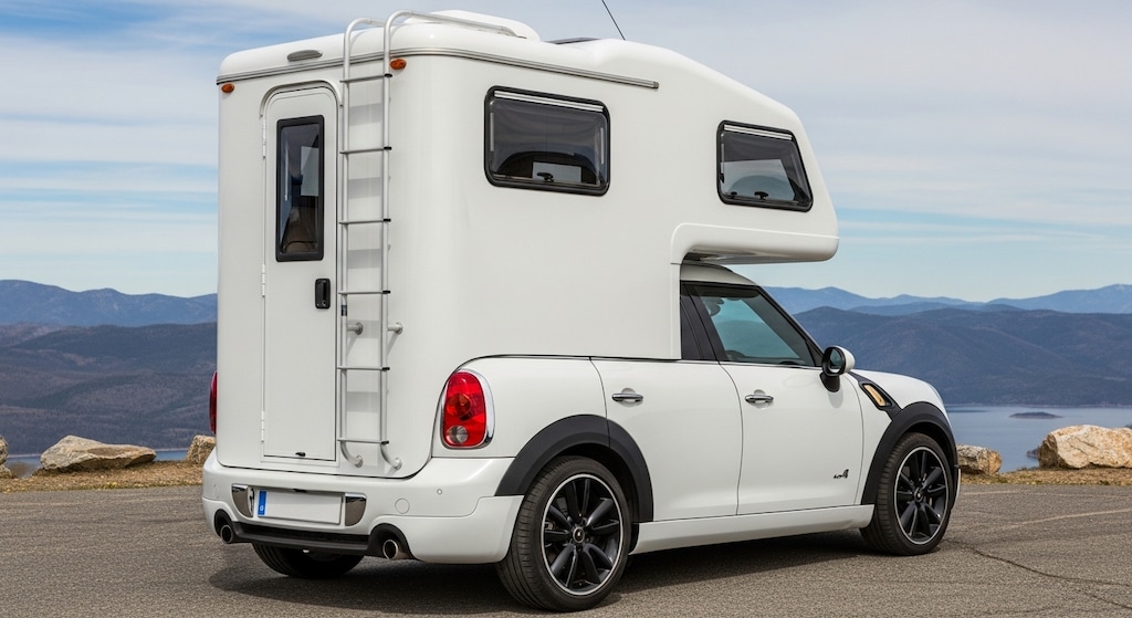 ミニカントリーマンキャンピングカー