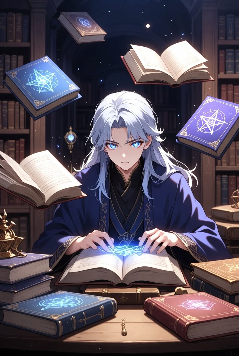 魔法の覚え方(上級) | の人気AIイラスト・グラビア