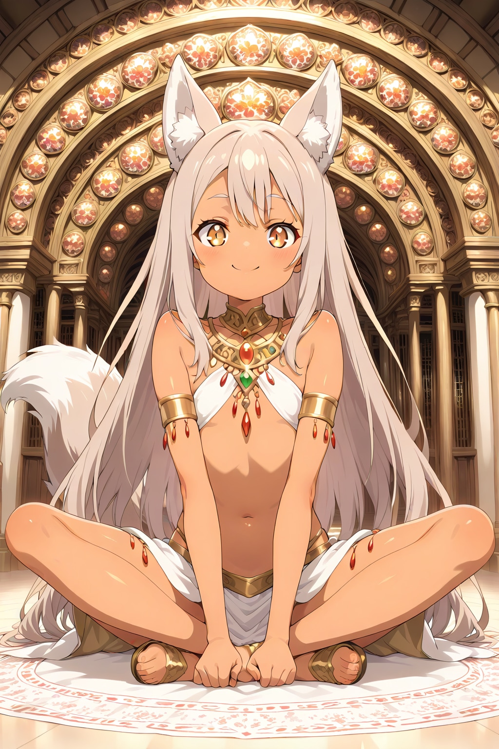 Indian Wolf girl