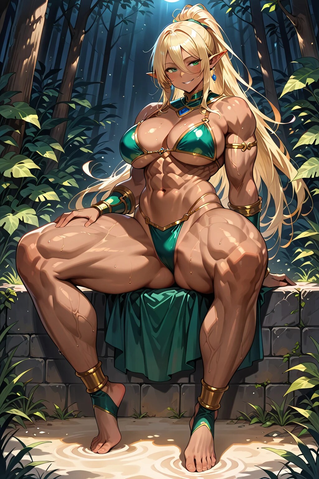 足臭そうなエルフ２