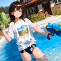 水遊び 2枚目