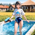 水遊び 3枚目