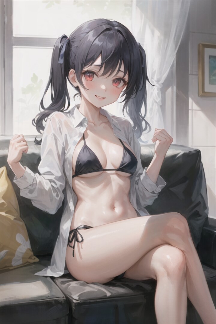 黒髪の少女