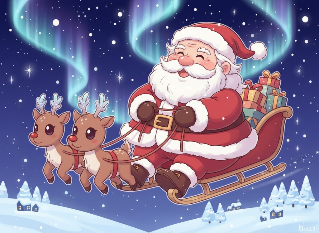 デフォルメサンタクロース