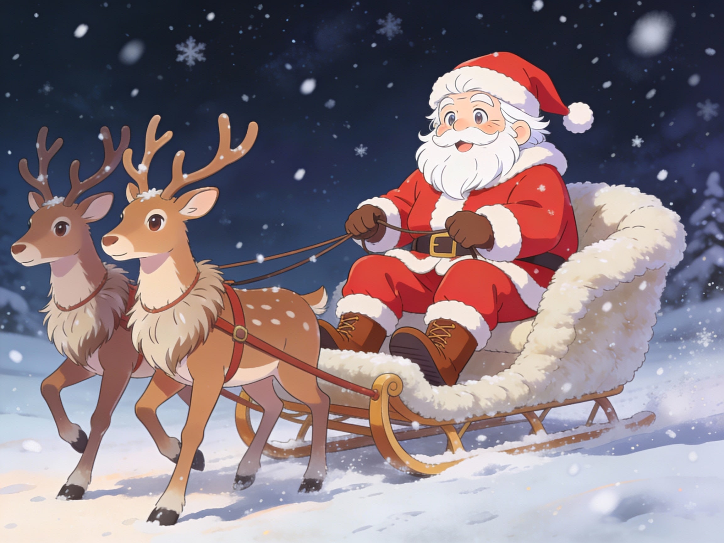 デフォルメサンタクロース | の人気AIイラスト・グラビア