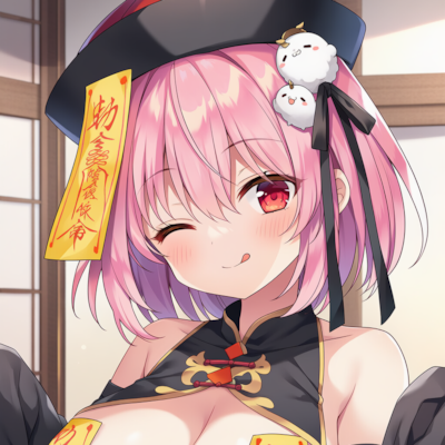 桃の装い④ 〜激カワキョンシーちゃん〜