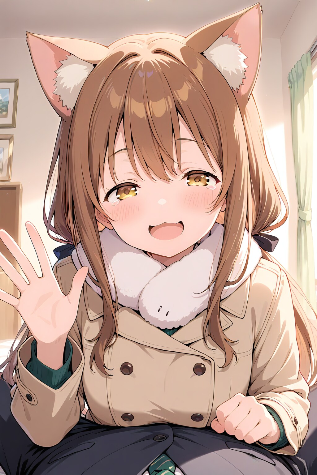 おはようございますにゃ | の人気AIイラスト・グラビア