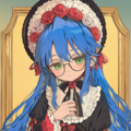 メイド眼鏡こなたに足コキしながらおしっこかけてもらう 5枚目