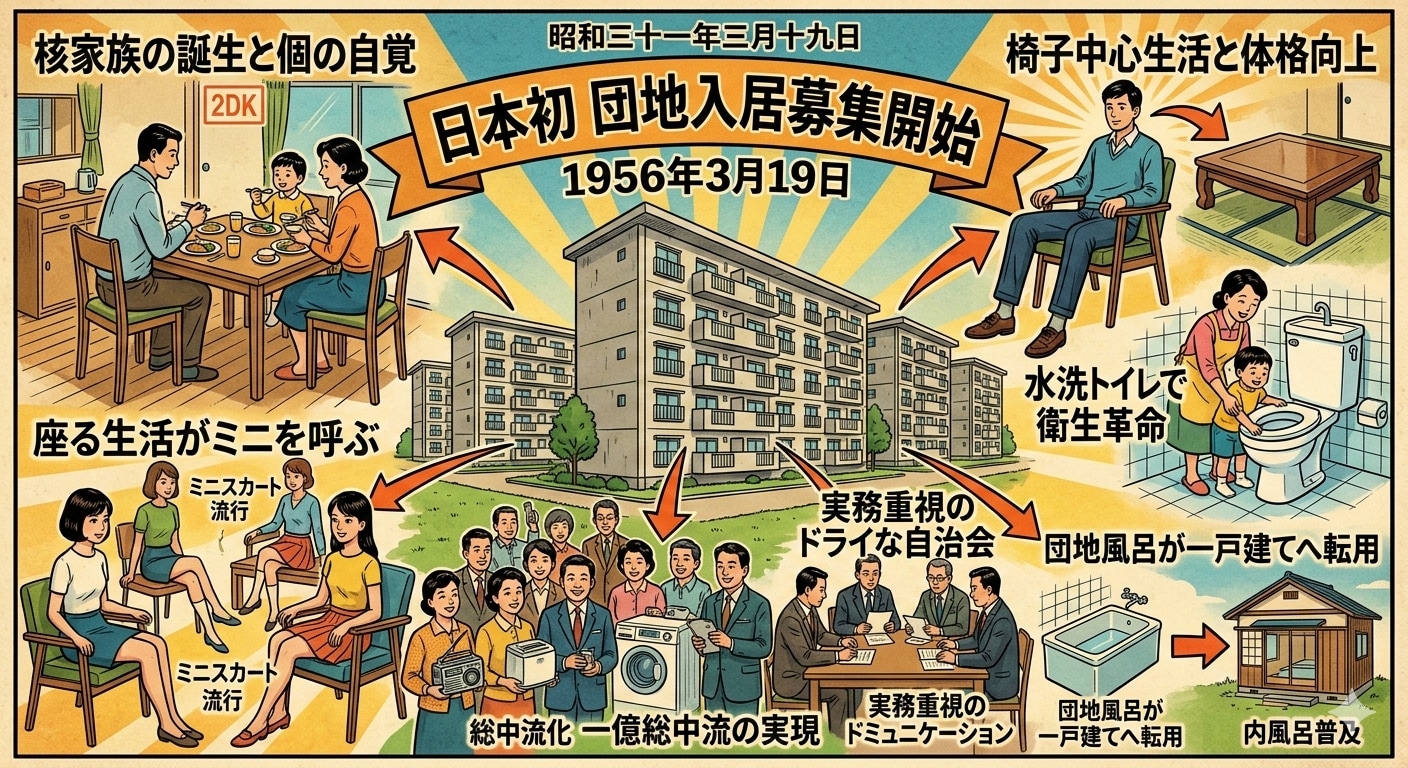 Housing complexes have influenced everything from culture to people's body types. | の人気AIイラスト・グラビア