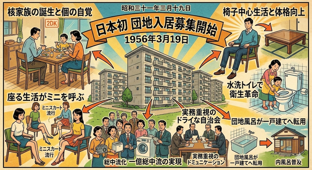 Housing complexes have influenced everything from culture to people's body types.