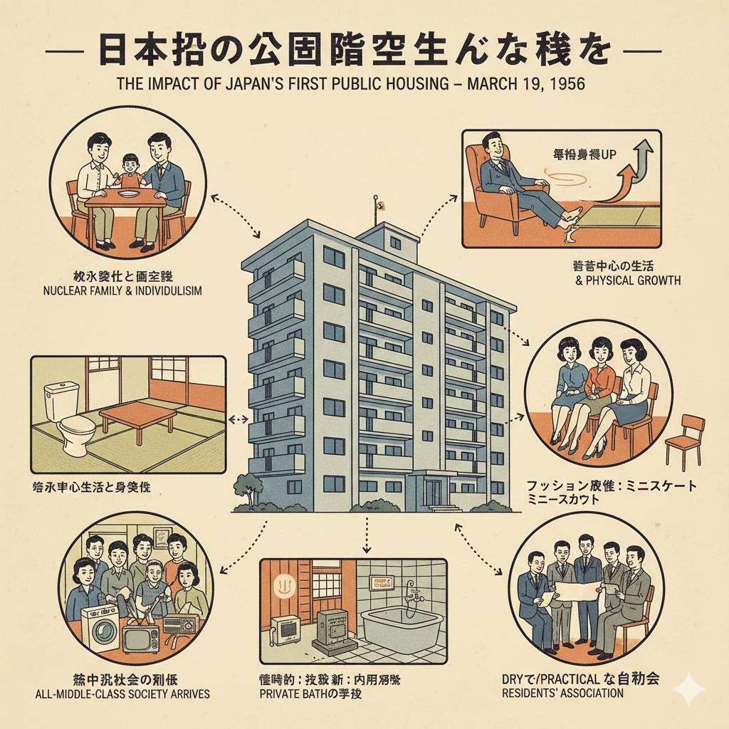 Housing complexes have influenced everything from culture to people's body types.