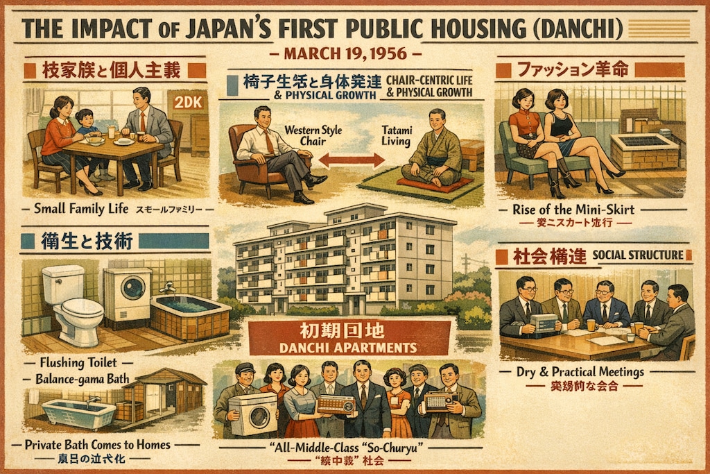 Housing complexes have influenced everything from culture to people's body types.