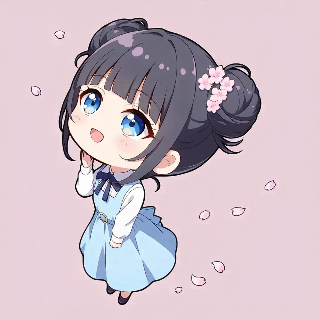 ちびだんごちゃんのお花見🌸🍡✨２