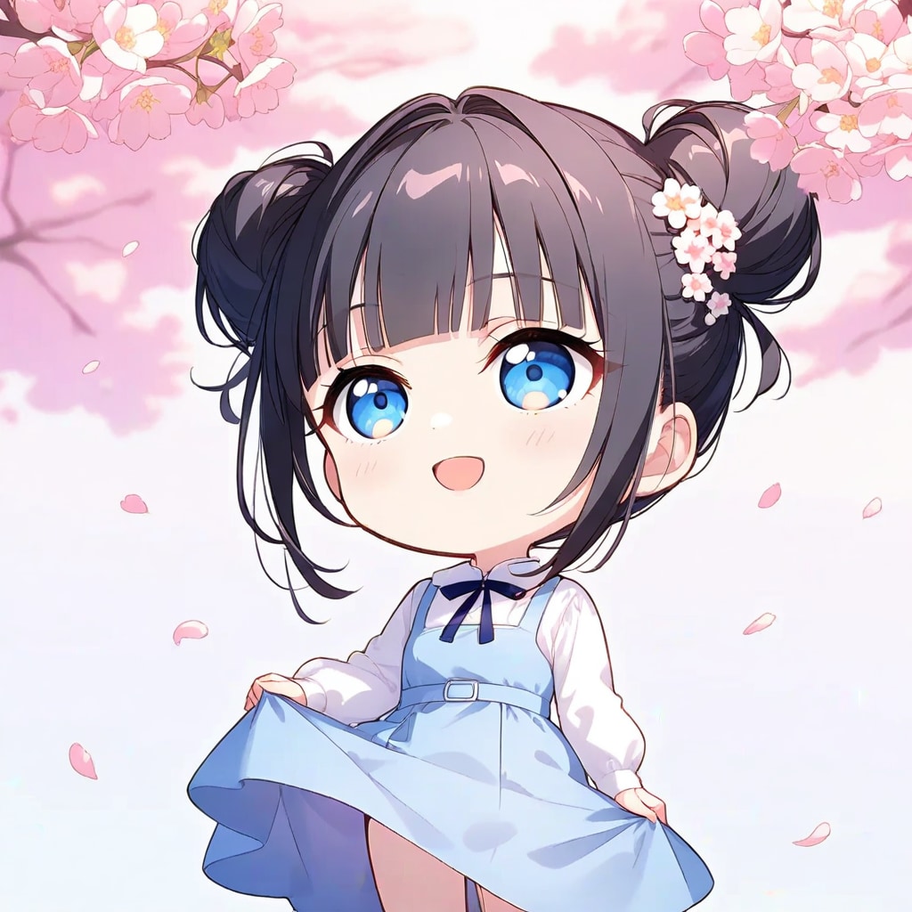 ちびだんごちゃんのお花見🌸🍡✨２