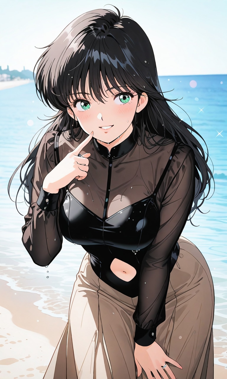 水着になる前のまどかさん