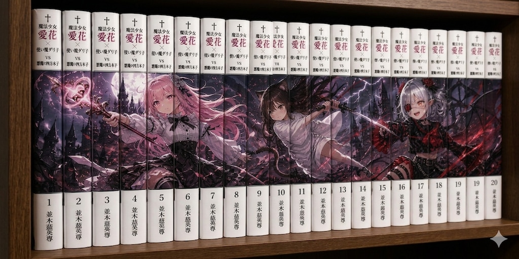 漫画の背表紙風