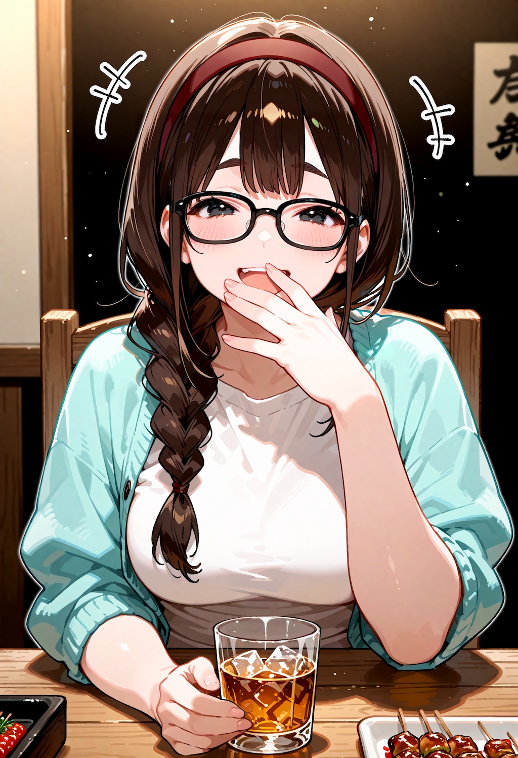 ブラックニッカちゃん。