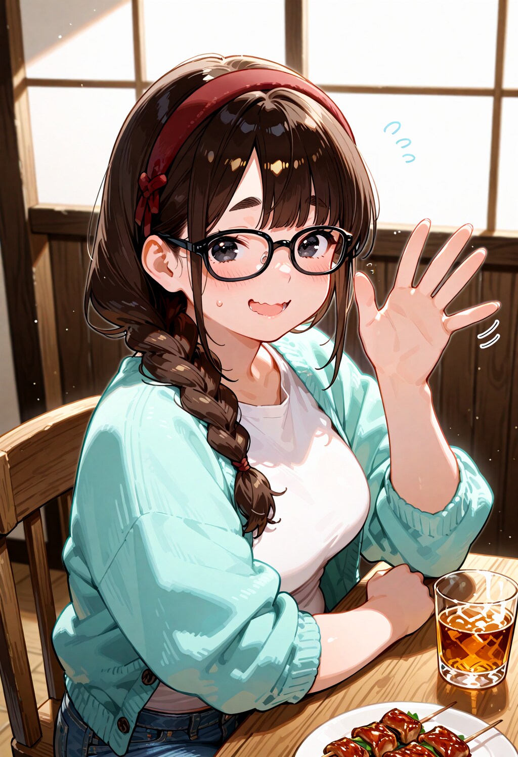 ブラックニッカちゃん。