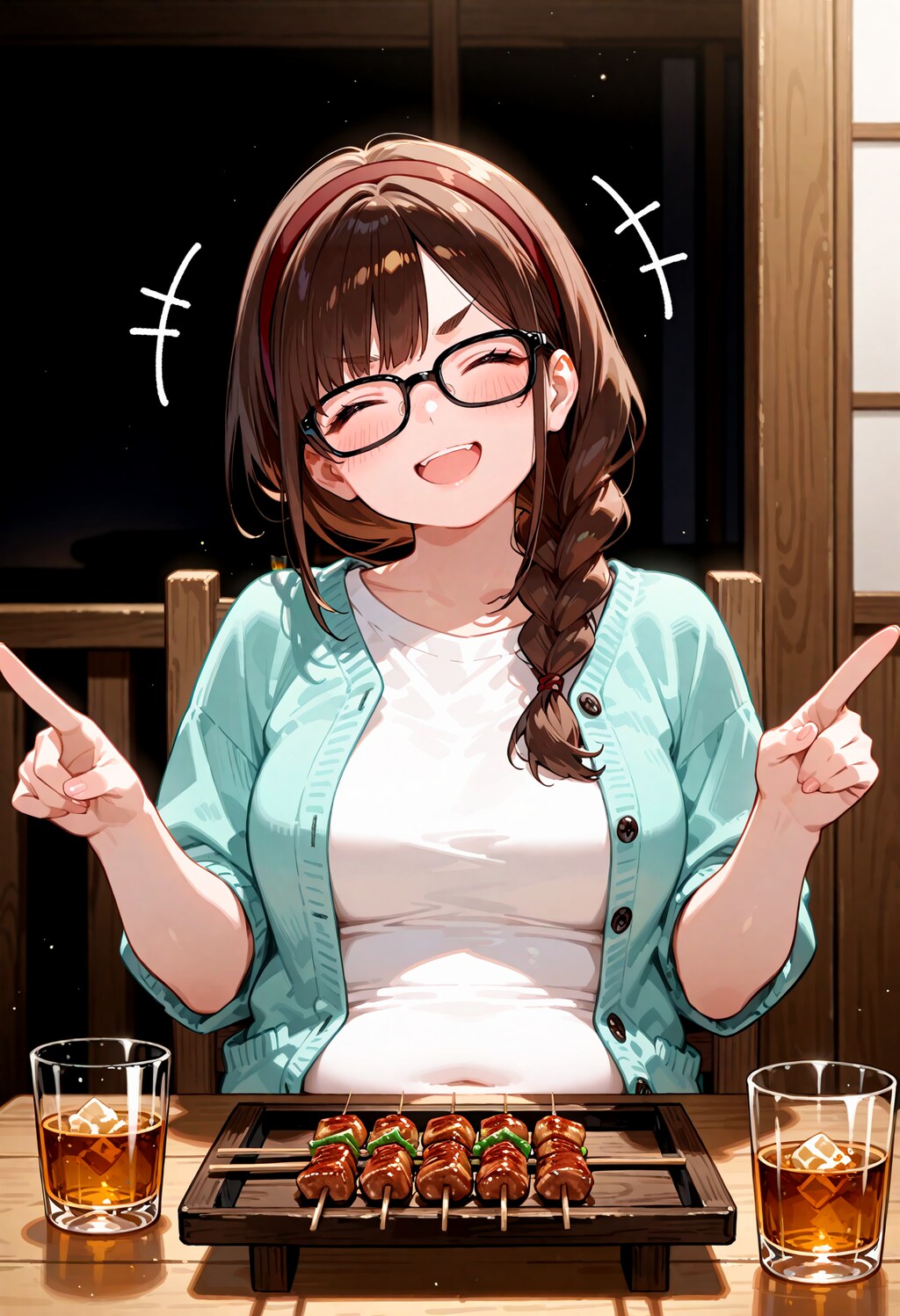 ブラックニッカちゃん。