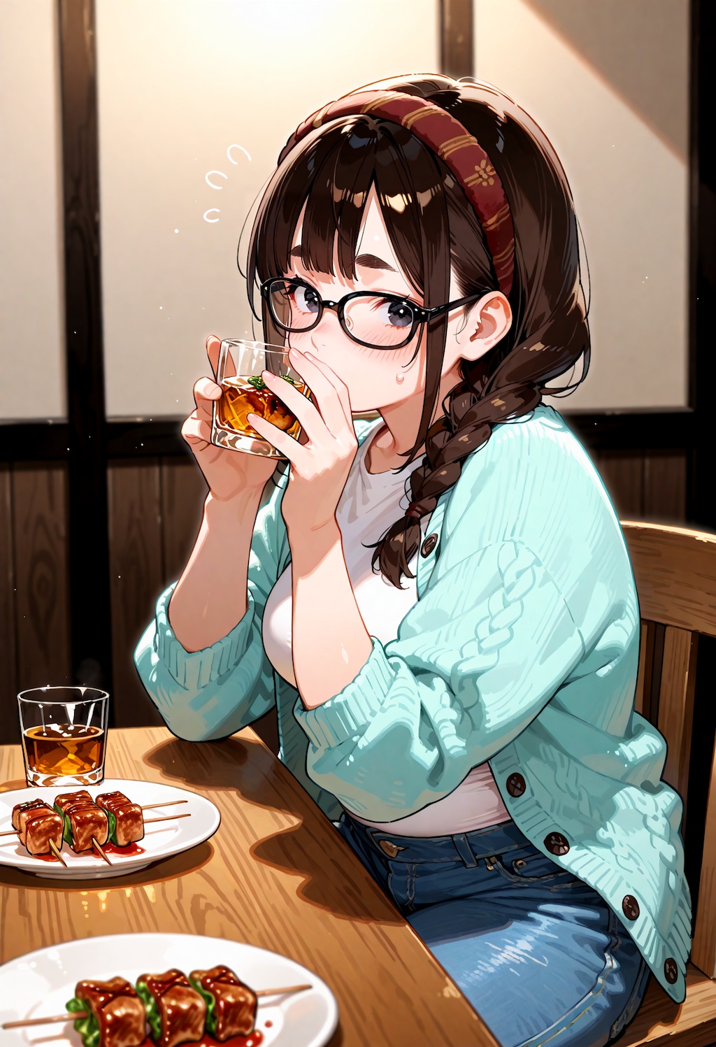 ブラックニッカちゃん。