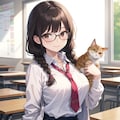飼育委員（猫のお世話係） 2枚目