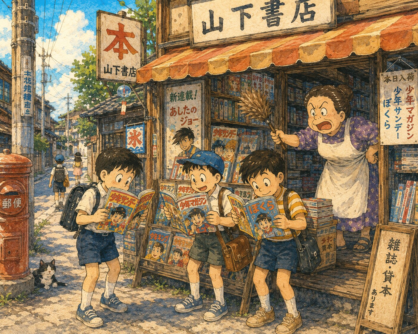昭和の本屋さん | の人気AIイラスト・グラビア