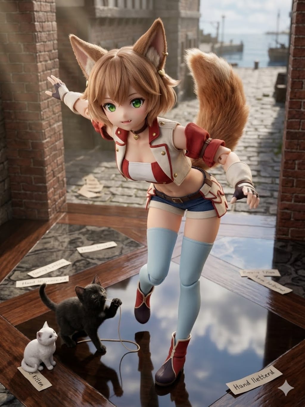 シア・ウルコット(ここ俺)　アクリルドールフィギュア